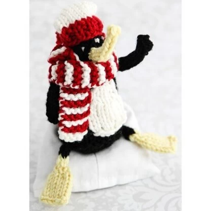 Valley Yarns 679 Hot Chocolate Run Penguin 4 Valley Yarns 679 Hot Chocolate Run Penguin - Image 2