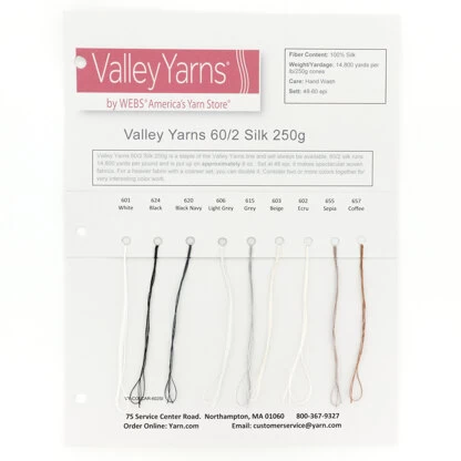 Valley Yarns 60/2 Silk 250g 4 Valley Yarns 60/2 Silk 250g - Image 2